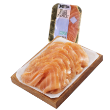 Vis Marine gerookte Noorse zalmfilet